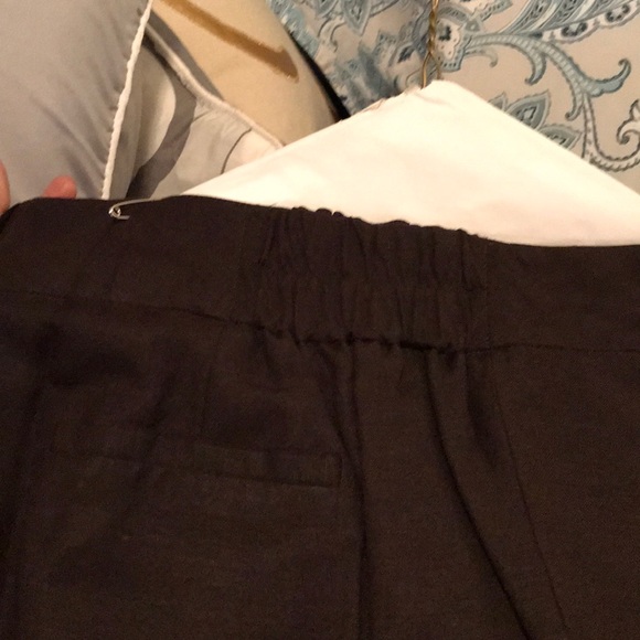 Larry Levine Suit brown 24W - Picture 8 of 9